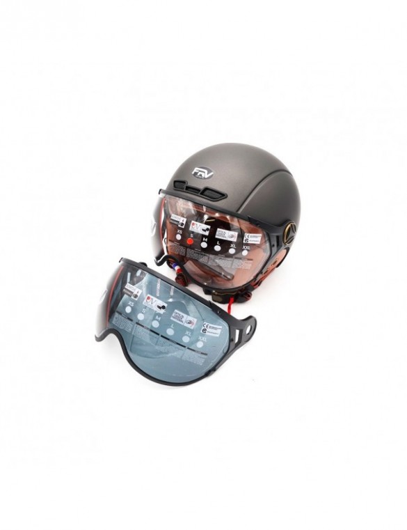 Casque JET FRV Gris...