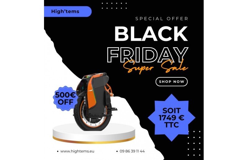 Black Friday chez High Tem's : Faites le plein d'économies sur votre mobilité électrique !